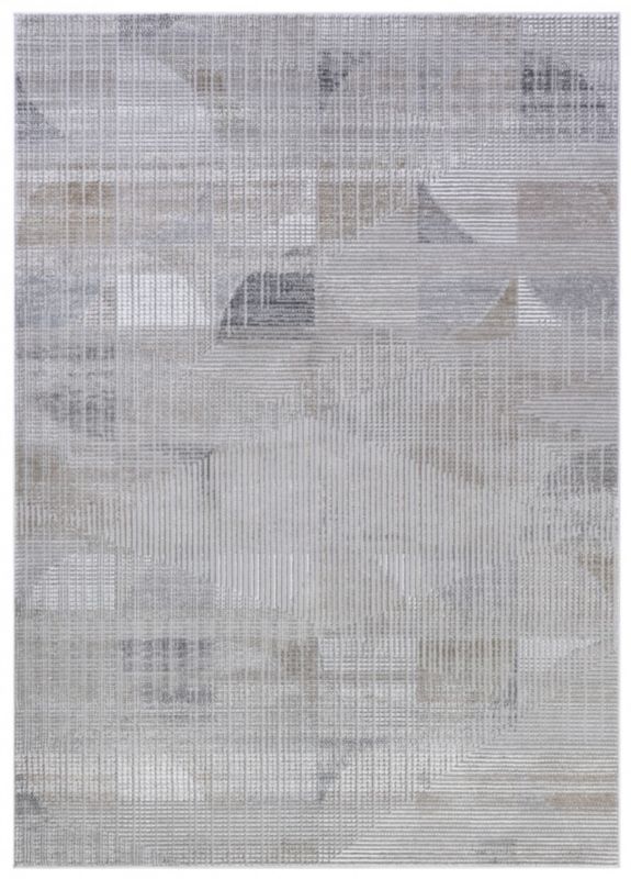 Dywan Wewnętrzny Sulmona Grigio Prostokątny Mazovia 120x170cm Brązowy Motyw Abstrakcyjny 1 szt.