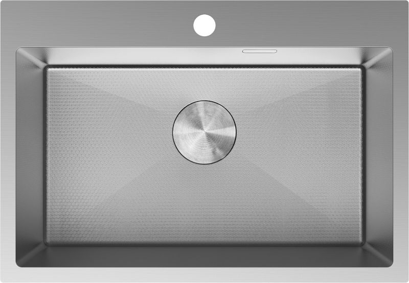 Zlewozmywak prostokątny Mexen Solix inox 650 x 450 mm 1-komorowy 1 szt.