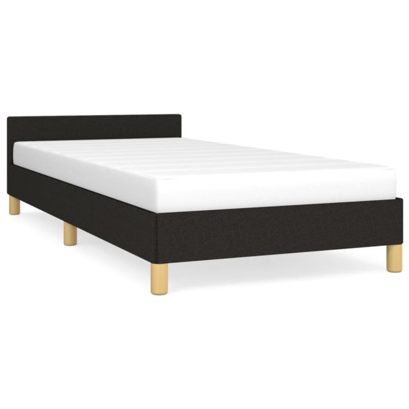 Łóżko tapicerowane WaszeMeble 80x200 cm czarna WM-347369 1 szt.