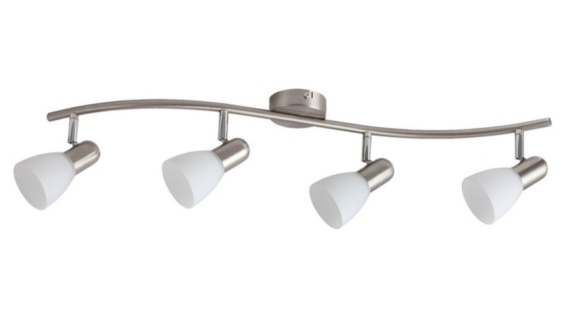 Reflektor sufitowy Rabalux Soma chrom satynowany-biały 4 x E14 x 40W IP20 wym: 16 x 70 x 8 cm - 1 szt.