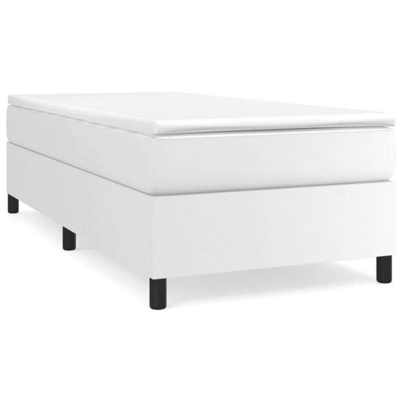 Łóżko tapicerowane WaszeMeble 100x200 cm biała WM-3121030 1 szt.