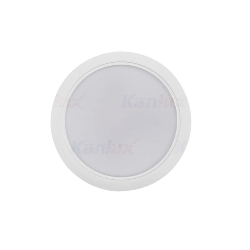 Oprawa sufitowa wpuszczana Kanlux Tavo łazienkowa biała LED 18W 4000K 1900lm IP44 wym: 17 x 17 cm okrągła - 1 szt.