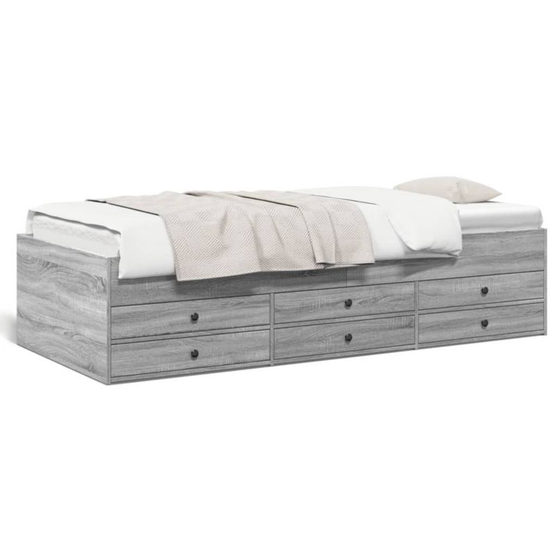 Łóżko dzienne WaszeMeble 90x190 cm brązowe WM-3280886 1 szt.