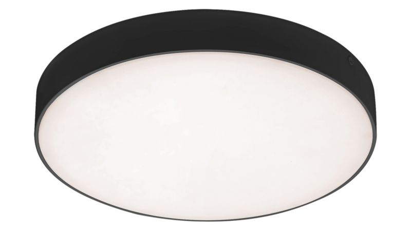 Lampa sufitowa zewnętrzna Rabalux Tartu czarny mat LED 18W 2800K-6000K 1800lm IP44 wym: 4 x 17,5 x 17,5 cm - 1 szt.
