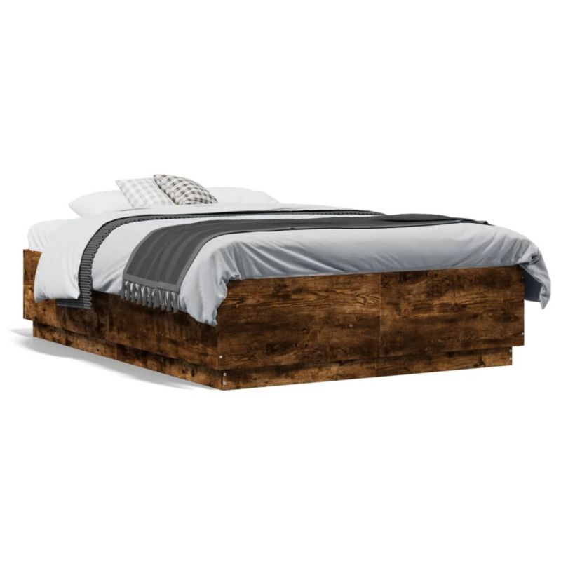 Łóżko drewniane WaszeMeble 120x190 cm brązowe WM-3209748 1 szt.