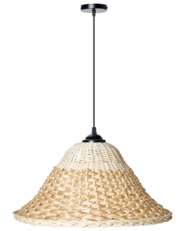 Lampa wisząca Guamani Drewno bambusowe Naturalny 1 szt.