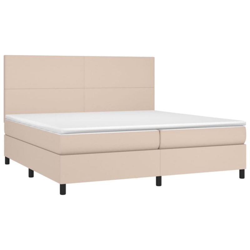 Łóżko kontynentalne WaszeMeble 200x200 Brązowe WM-3135848 1 szt.