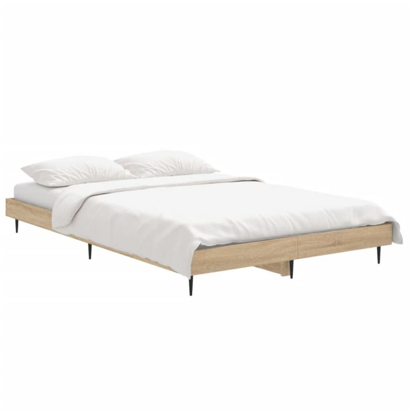 Łóżko metalowe WaszeMeble 120x190 cm brązowe WM-832296 1 szt.