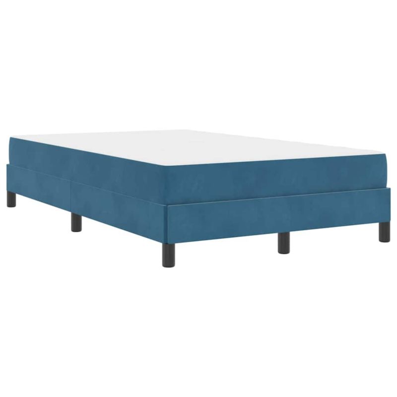 Łóżko z materacem WaszeMeble 120x200 cm niebieski WM-3398687 1 szt.