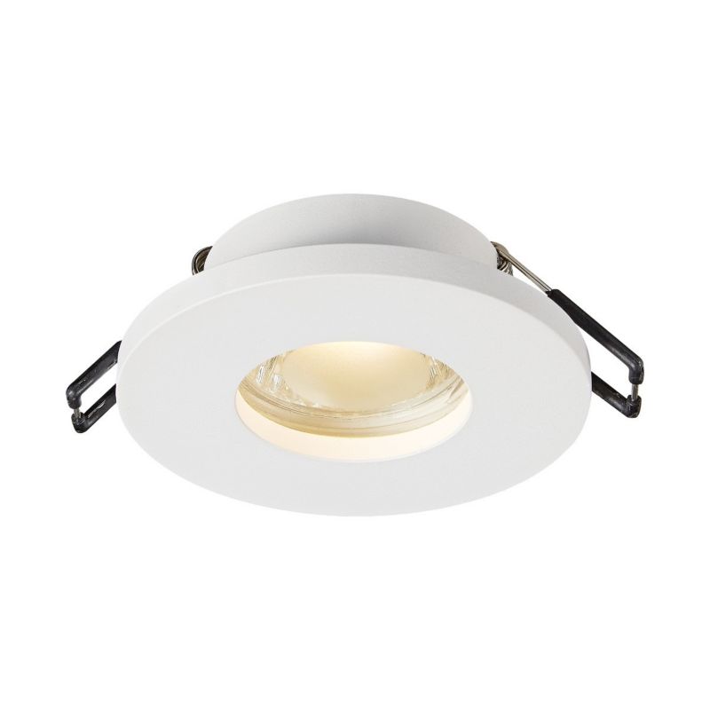 Oprawa sufitowa wpuszczana Zuma Line Chipo łazienkowa biała 1 x GU10 x 50W IP54 wym: 3 x 8,5 x 8,5 cm okrągła - 1 szt.
