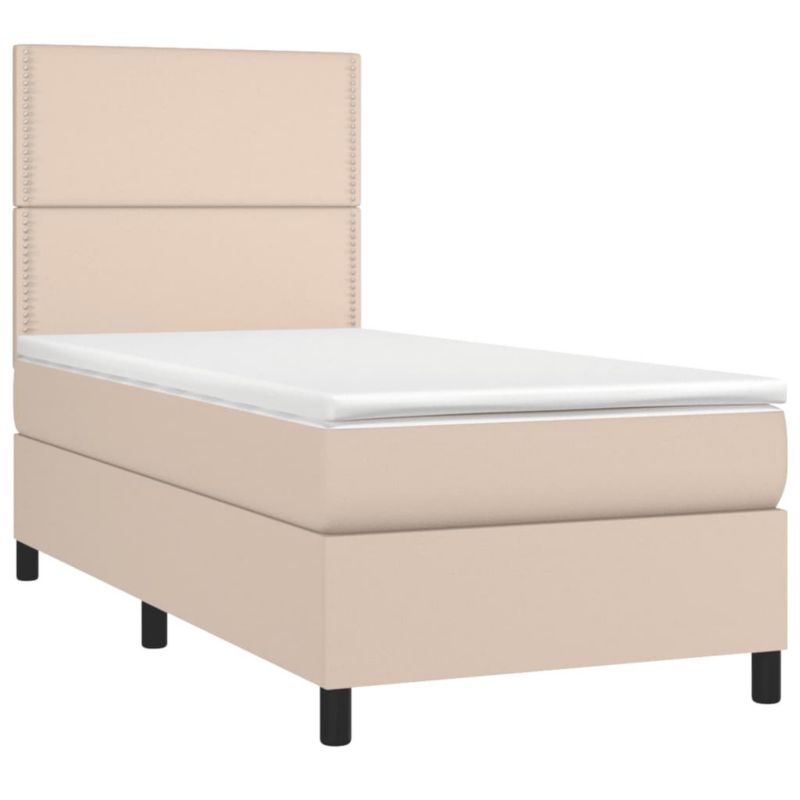 Łóżko kontynentalne WaszeMeble 90x200 Brązowe WM-3142766 1 szt.