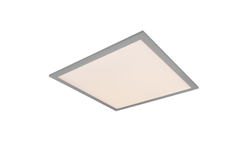 Plafon sufitowy nowoczesny RL Alpha srebrny LED 18W 3000K 2300 lm IP20 wym: 5 x 45 x 45 cm metal - 1 szt.