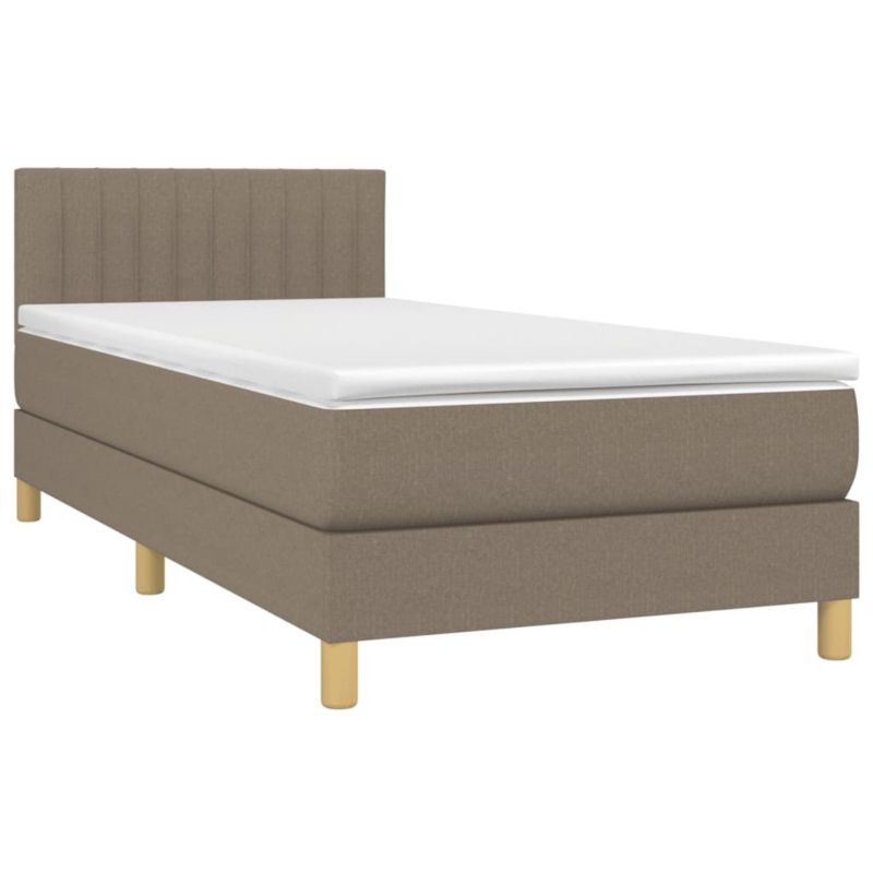 Łóżko kontynentalne WaszeMeble 90x190 Brązowe WM-3133841 1 szt.