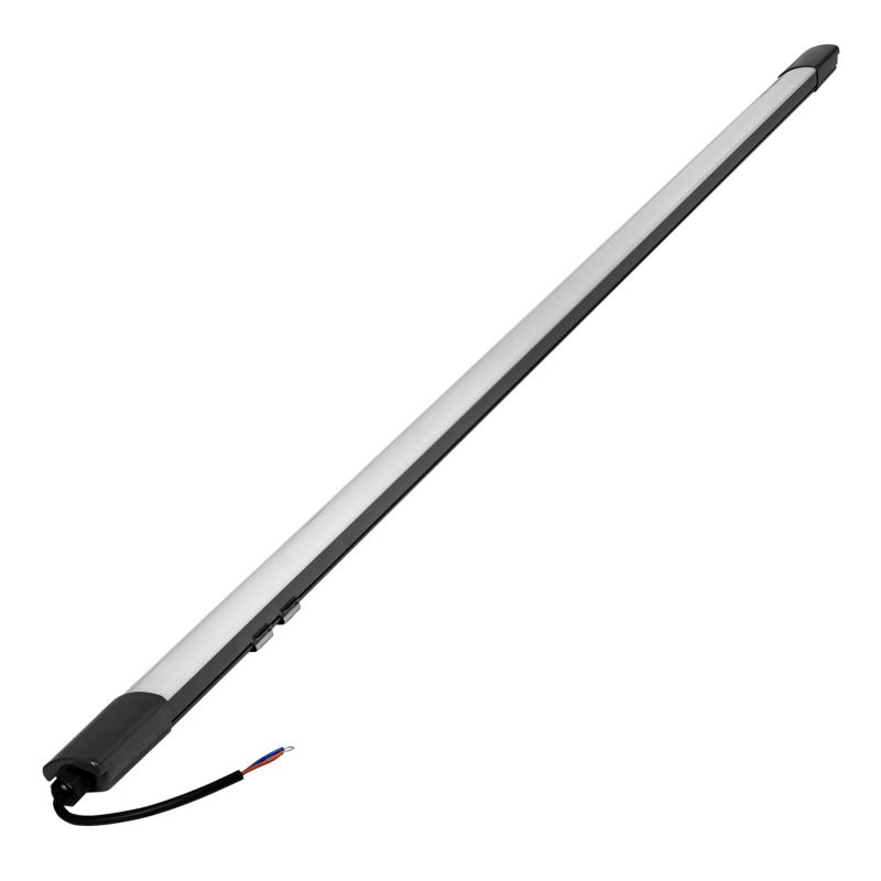 Lampa liniowa LED MasterLED 120 cm 36W neutralna biel 4000K IP65 czarna 1 szt.