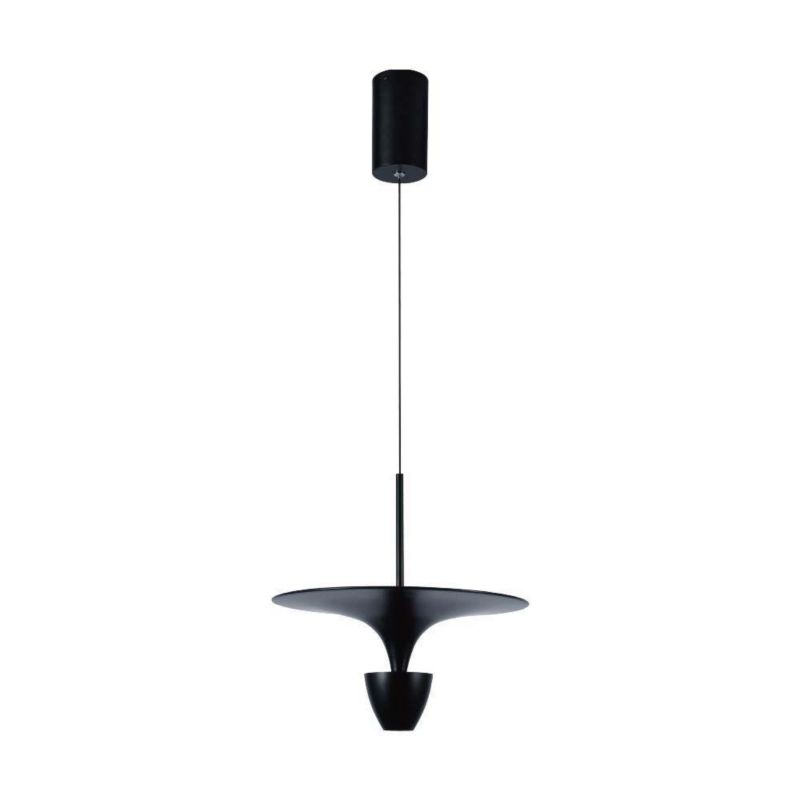 Lampa wisząca V-TAC Vt-7832 czarna wym: 140 x 30 x 30 cm wbudowany LED 9W 4000K 1000lm 1 szt.