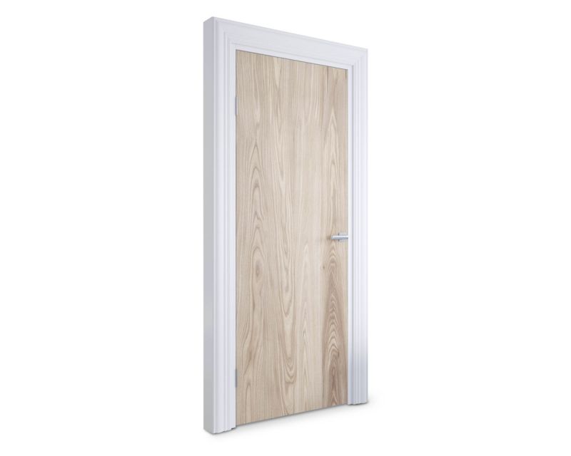 Samoprzylepna naklejka na drzwi Wallfluent 75x205 cm Drewniana tekstura 1 szt.