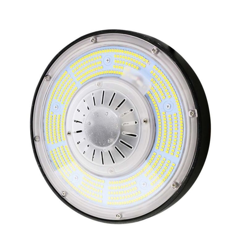 Lampa High Bay przemysłowa Ufo V-TAC 9219 czarna LED 200W 6500K 37000lm hermetyczna IP65 wym: 22,1 x 30,5 x 30,5 cm - 1 szt.