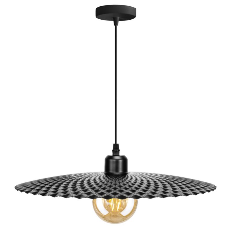 Lampa Sufitowa Wisząca Toolight App1289-1Cp Czarny 1 Szt