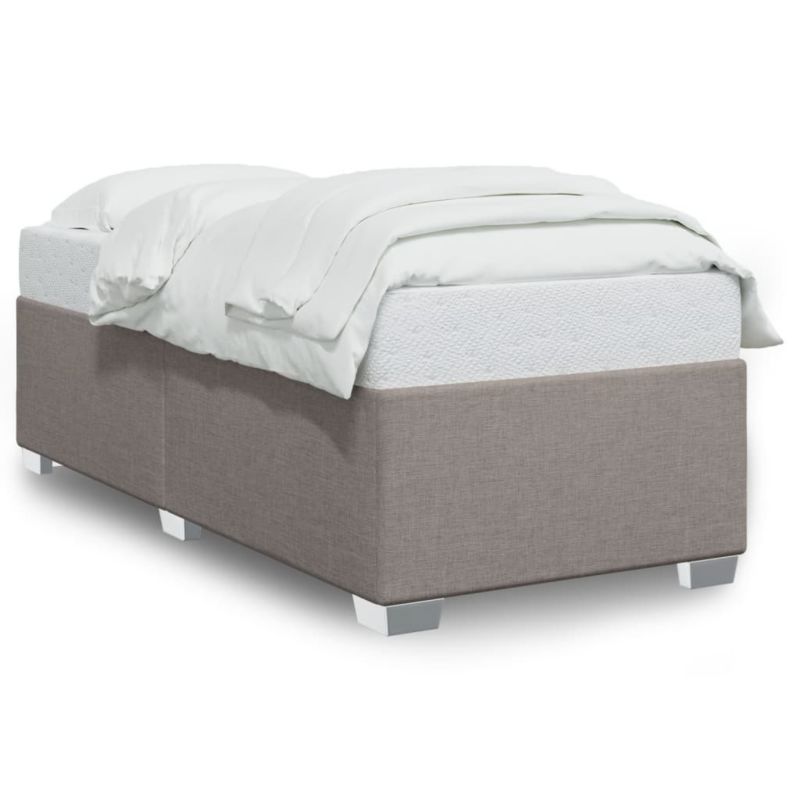 Łóżko tapicerowane WaszeMeble 100x200 cm Brązowe WM-3284454 1 szt.