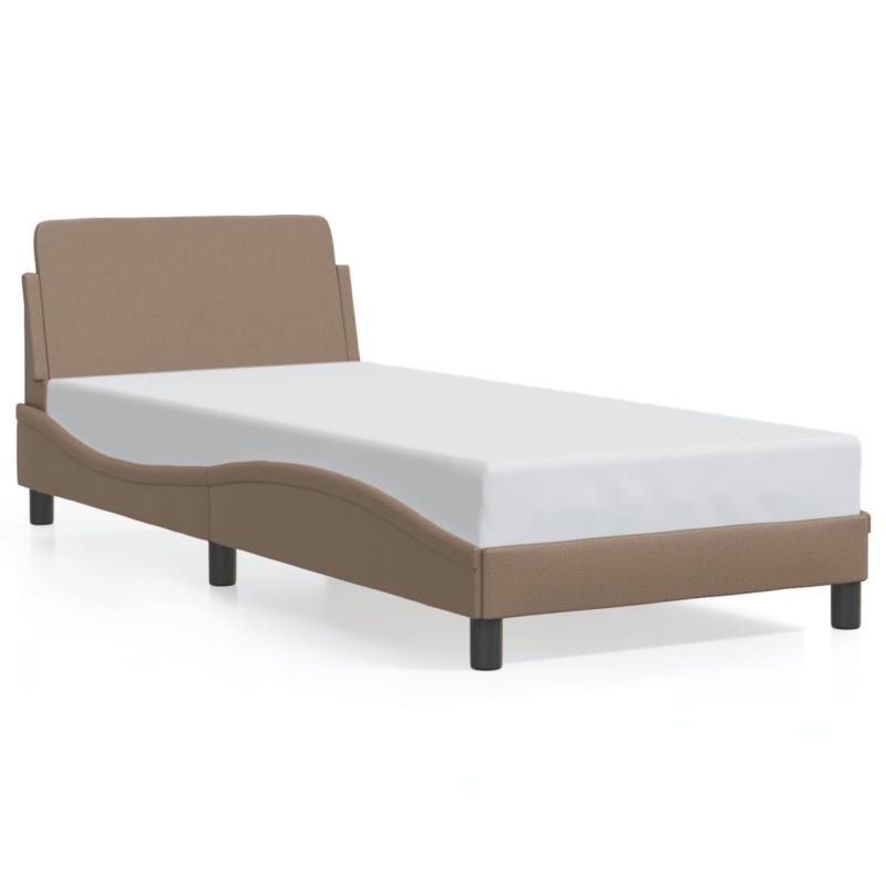 Łóżko tapicerowane WaszeMeble 80x200 cm brązowe WM-373082 1 szt.