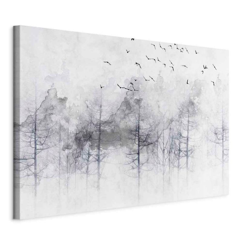 Obraz Artgeist Zimowy las 60 x 40 cm flizelina 1 szt