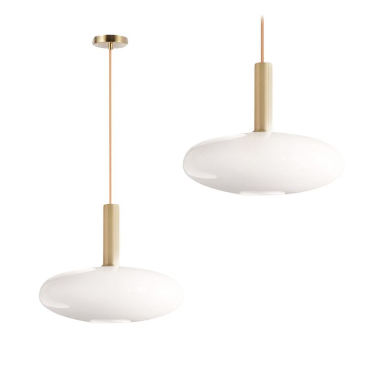 Lampa Sufitowa Wisząca Toolight App668-1Cp Złoty Biały 1 Szt