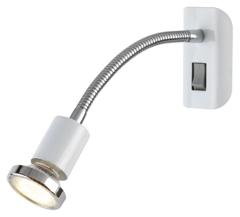 Kinkiet ścienny Rabalux Dobra biały do pokoju dziecka 1 x GU10 x 35W IP20 wym: 24,5 x 7 x 18 cm - 1 szt.