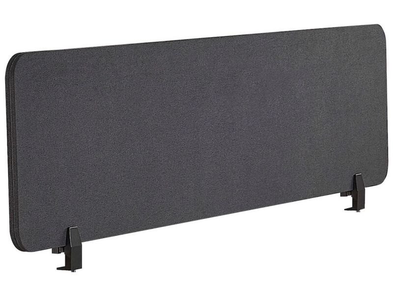 Przegroda biurkowa Ciemnoszary Wally 160 x 40 cm 1 szt.
