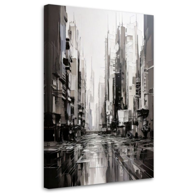 Obraz na płótnie Feeby Miasto Architektura Miejski Pejzaż 80x120cm 1szt