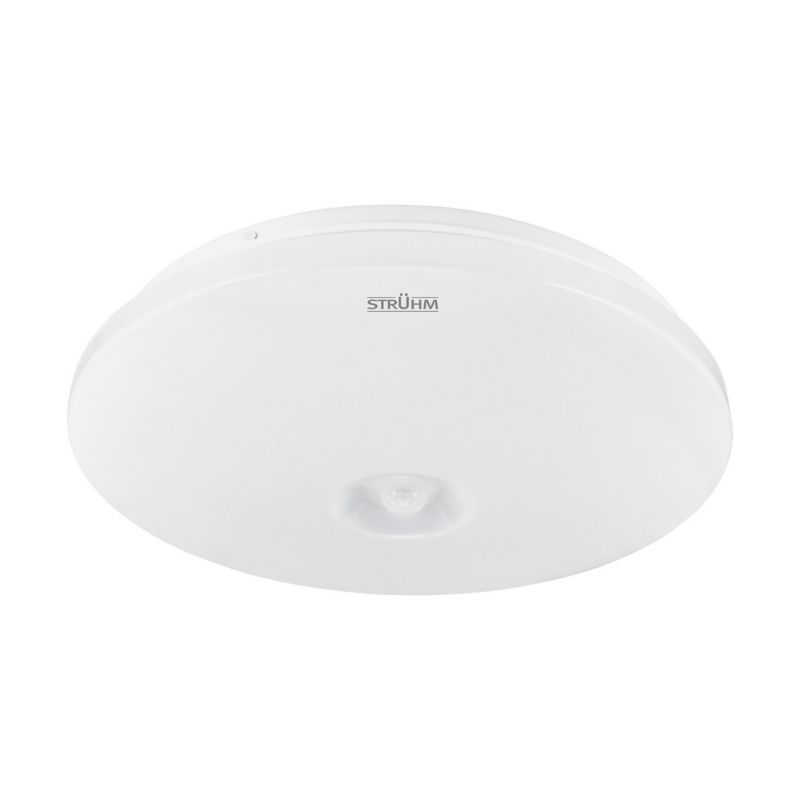 Plafon Struhm Winyl biały LED 12W 4000K 840lm IP20 wym: 6,5 x 25,5 x 25,5 cm tworzywo sztuczne - 1 szt.