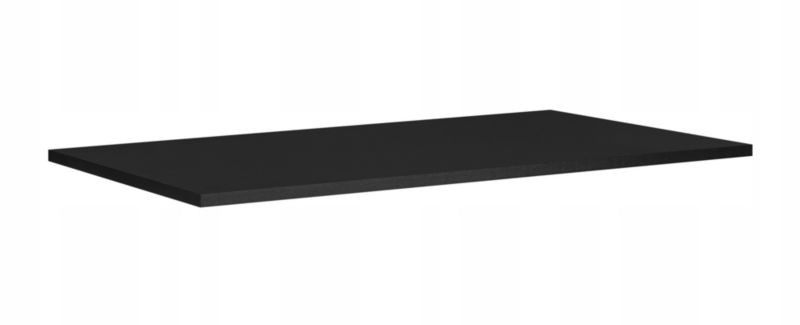 Blat łazienkowy Furnidea 160 cm czarny mat płyta laminowana 1 szt.