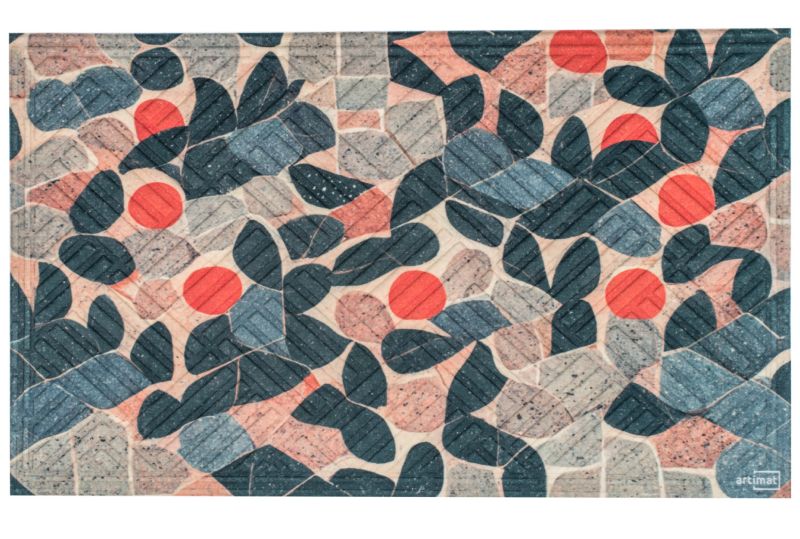 Wycieraczka materiałowa Liście Direct Home & Garden 45x75 cm 1 szt.