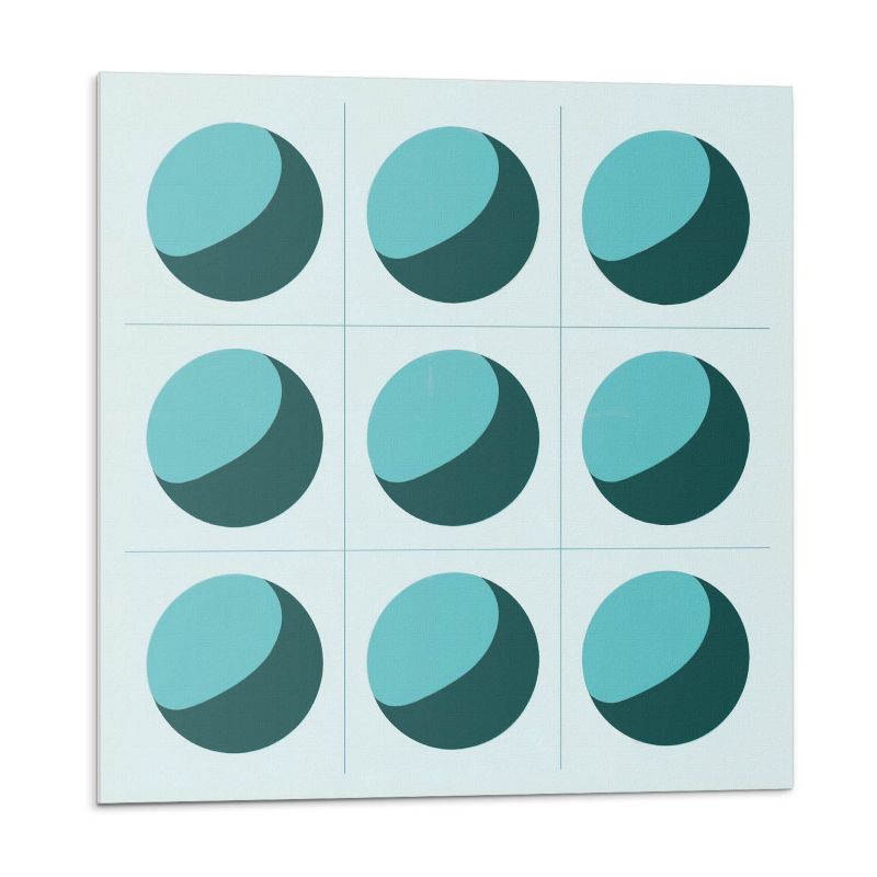 Kafelki samoprzylepne Wallfluent 20x20 cm Siatka z geometrycznymi kulami 20 szt.