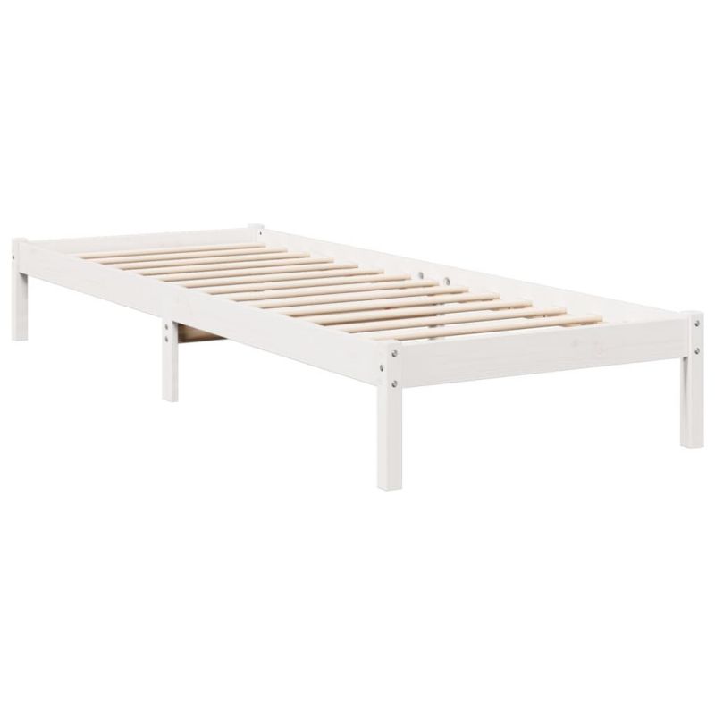 Łóżko drewniane WaszeMeble 80x210 cm białe WM-852401 1 szt.