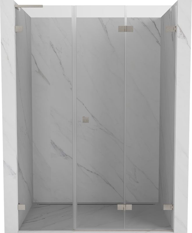Drzwi prysznicowe składane Mexen Lunar-F L transparent 115x200 cm 836SL-115-050-97-00-P 1 szt.