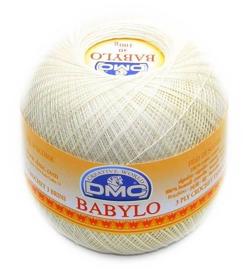 DMC babylo 40 kol. ECRU 100gr/ 1167mb