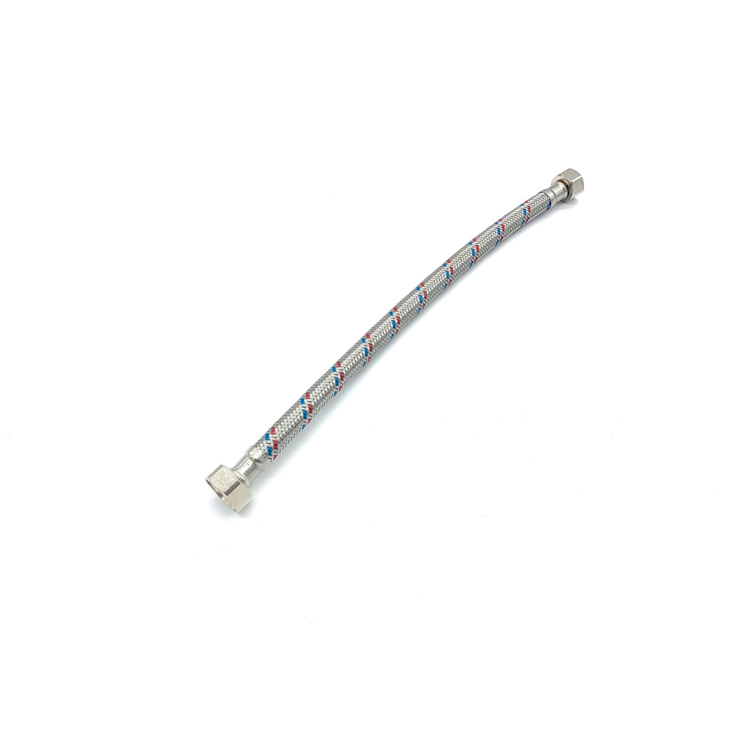 Fluvius Wężyk nierdzewny 1/2 x 3/8 L40 ww