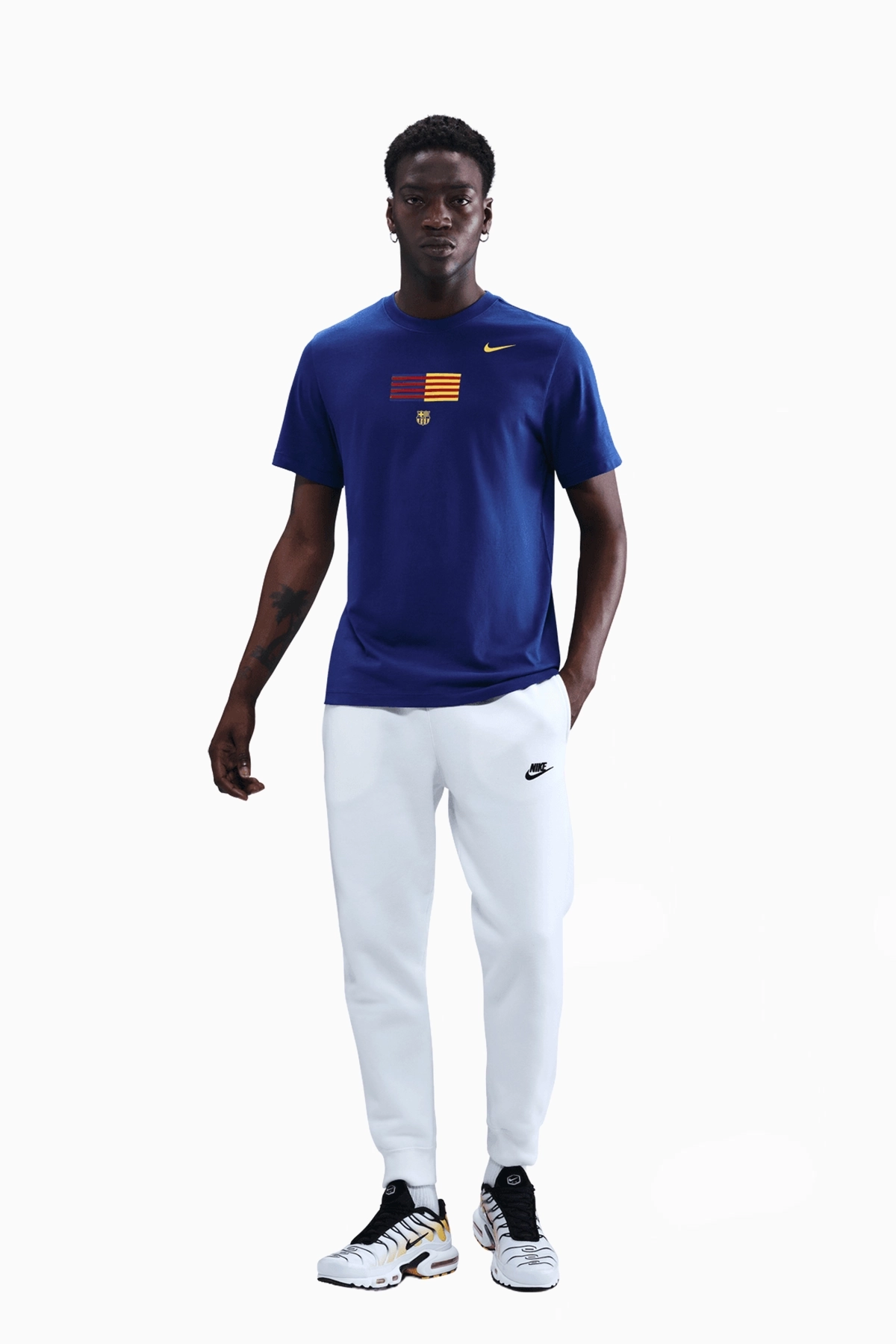 Koszulka Nike FC Barcelona 25/26 Crest tee - Niebieski