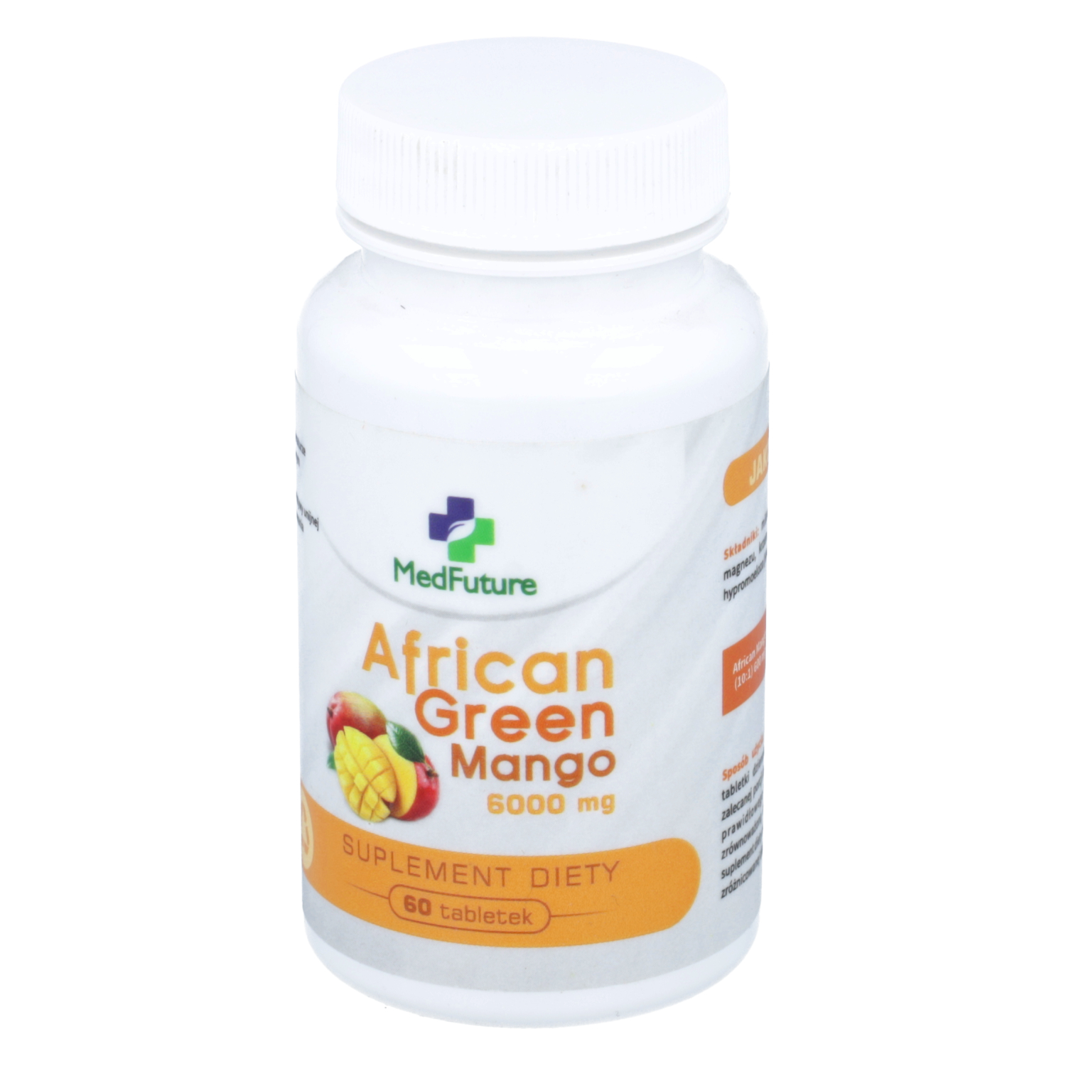 Medfuture african green mango, 60 tabletek