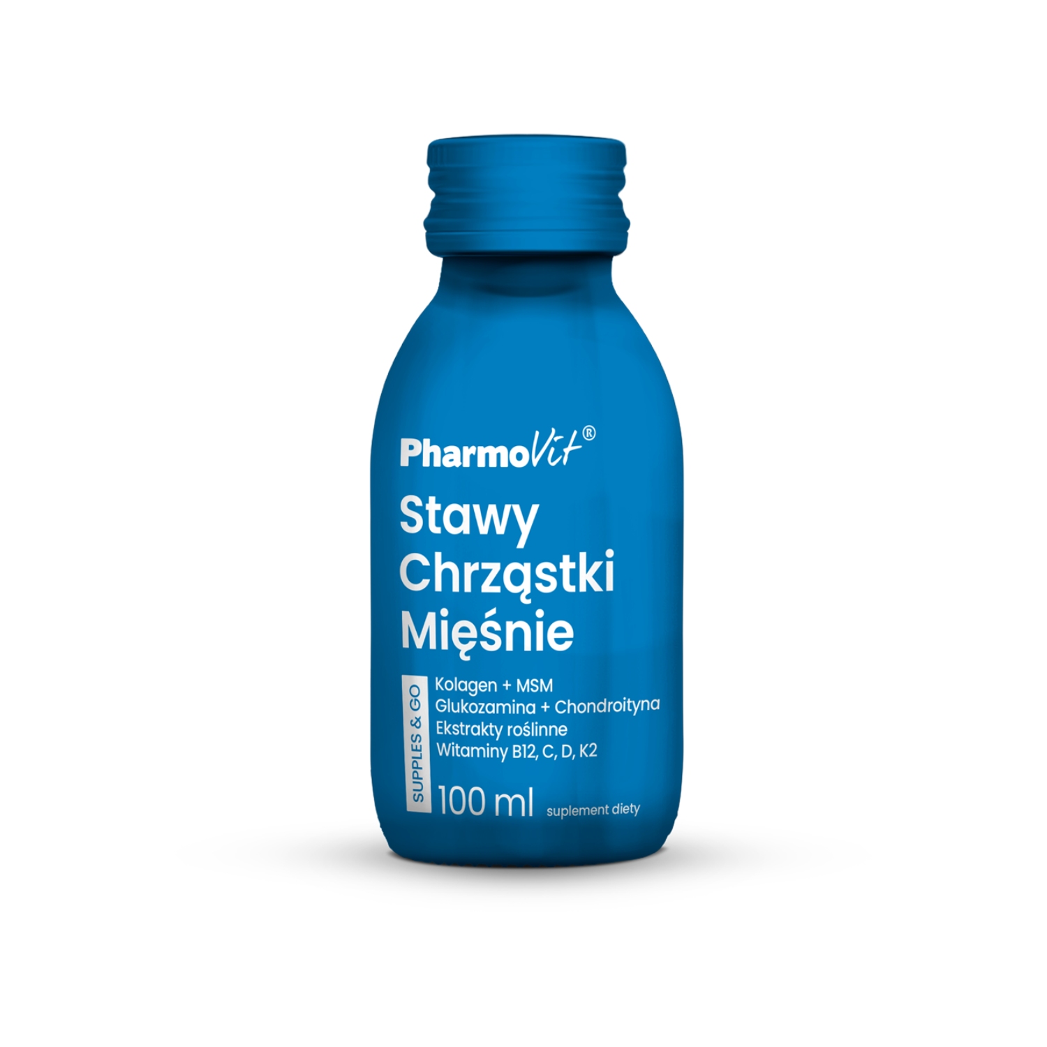 Pharmovit stawy chrząstki mięśnie, supples and go, 100 ml