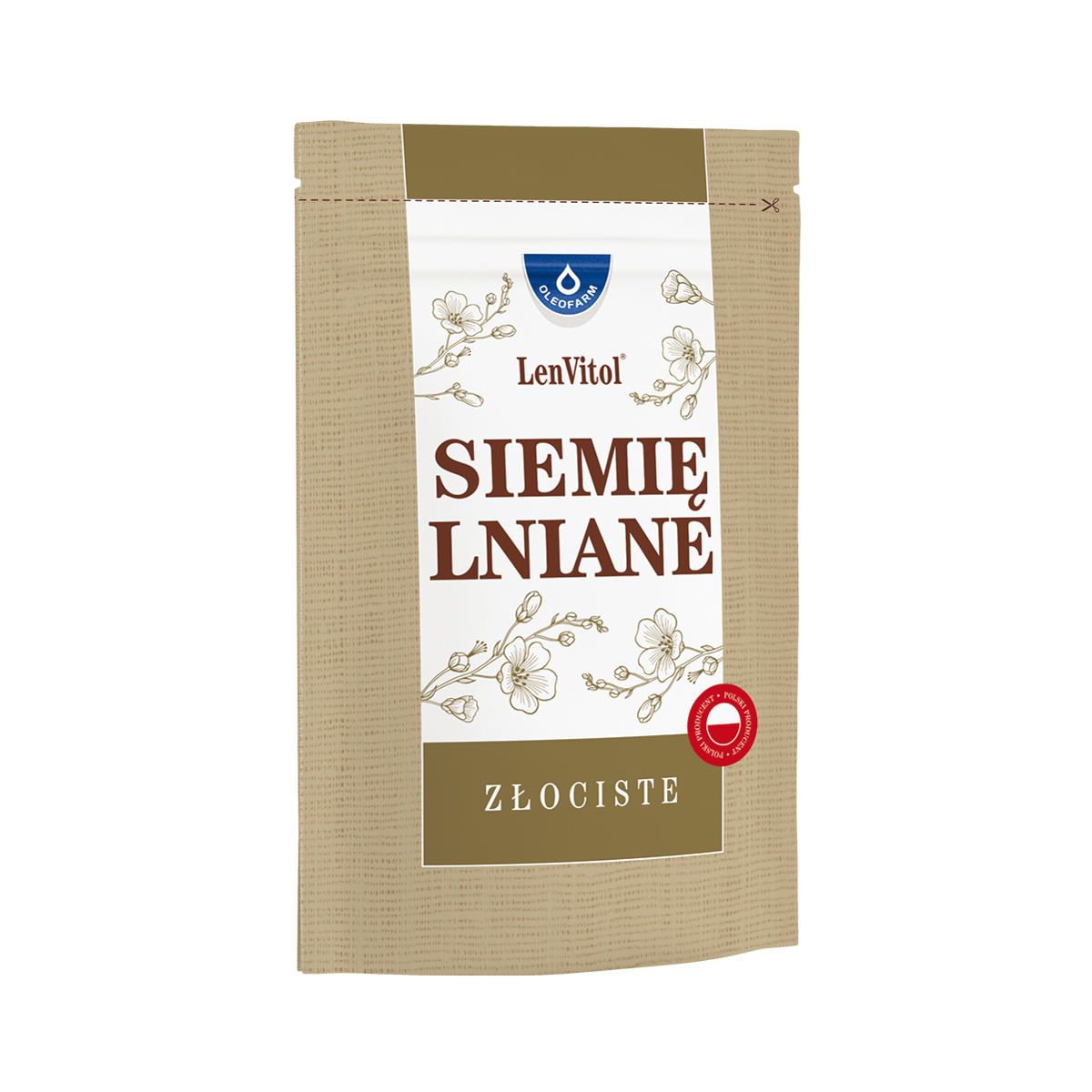 Oleofarm - siemię lniane złociste, 450 g