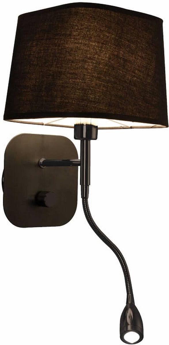 Light Prestige Marbella kinkiet 1x40 W czarny LP-332/1WBK