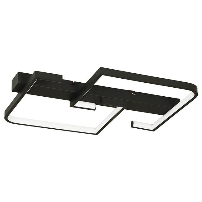 Żyrandol LED MasterLED Moris 62x50 cm 29W lampa sufitowa loft 3CCT DIP czarny 1 szt.