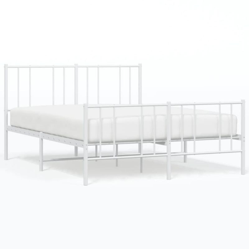 Łóżko metalowe WaszeMeble 120x190 cm biała WM-352544 1 szt.