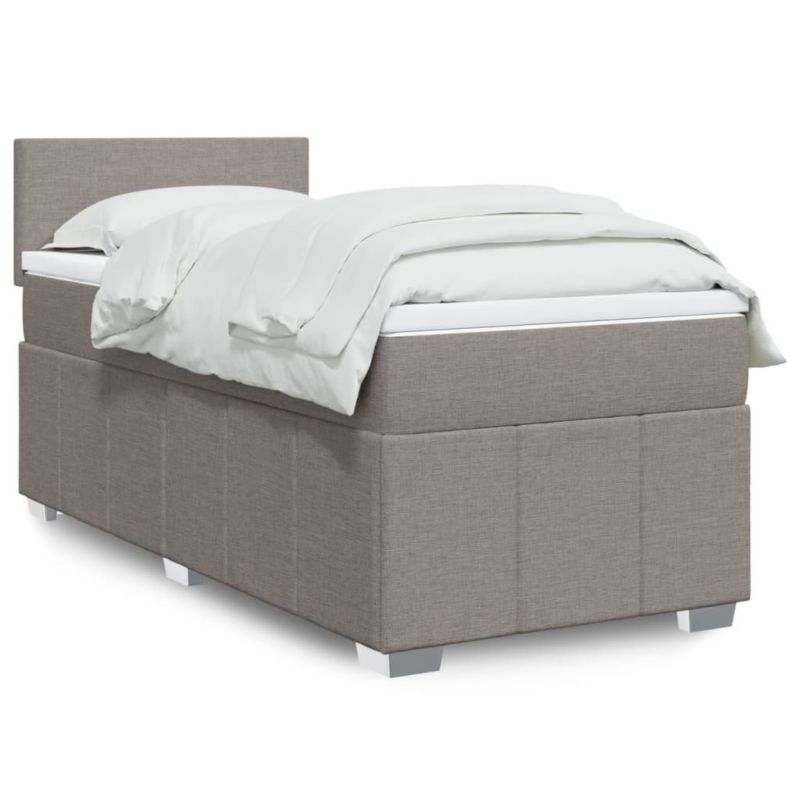 Łóżko kontynentalne WaszeMeble 90x190 cm Brązowe WM-3286920 1 szt.