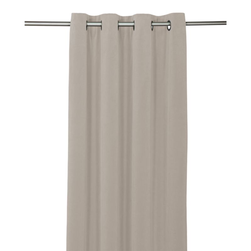 Zasłona GoodHome Valgreta 140 x 260 cm jasnoszara