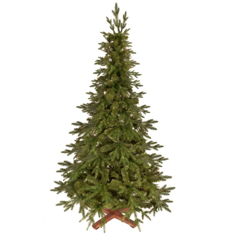 Świerk himalajski, choinka sztuczna premium PE Springos 180 cm drzewko świąteczne jak żywe 1 szt.