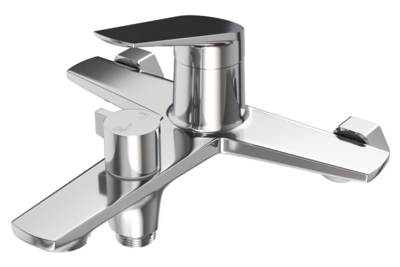 Bateria wannowo-natryskowa Granitan nave chrom 1 szt.