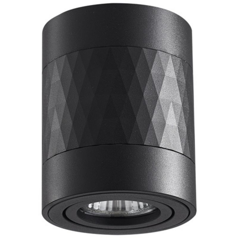 Spot oprawa sufitowa Polux Rubin czarny 1 x GU10 x 10W IP20 wym: 10 x 8 cm - 1 szt.