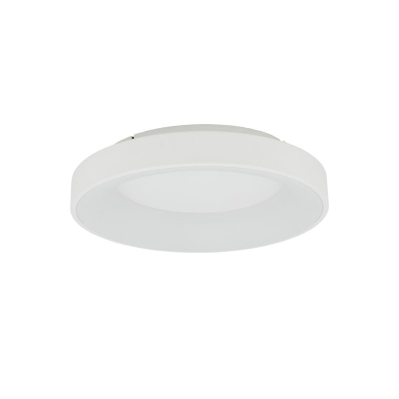 Plafon sufitowy Nowodvorski Lighting Nikki Led biały LED 48W 3000K 4200lm okrągły IP20 wym: 9 x 48 x 48 cm metal - 1 szt.